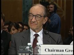 Greenspan says stability of economy still vulnerable News Clip