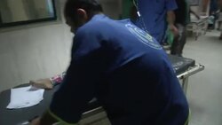 Injured in treated at hospital in Khan Younis News Clip