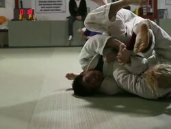 Despite obstacles, Judo champ Kayla Harrison seeks Stock Footage