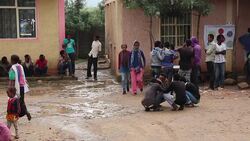 CLEAN : Eritrean refugees on the first stage of a dangerous journey News Clip