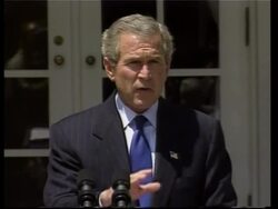 WRAP Bush orders ships to station off Liberia, reax in Monrovia News Clip