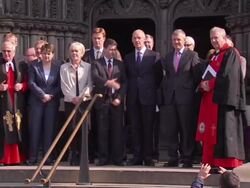 Scottish Referendum: Politicians at referendum church service News Clip