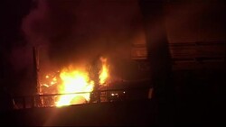 Fuel tankers reportedly set on fire by Syrian rebel sympathisers Instructional Video