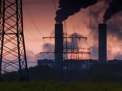 Power Station Stock Footage