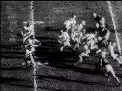 AMERICAN FOOTBALL - ARMY & NAVY BATTLE FOR HONOURS News Clip