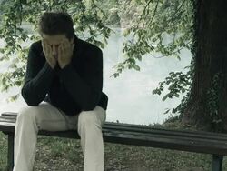 HD: Young Man Suffering From Emotional Stress Stock Footage