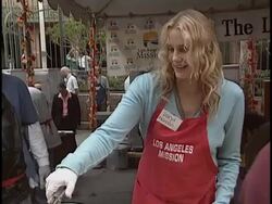 Los Angeles Mission Thanksgiving Stock Footage