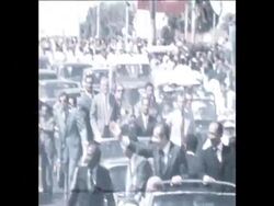 SYND 13-6-74 PRESIDENT NIXON AND WIFE VISIT EGYPT News Clip
