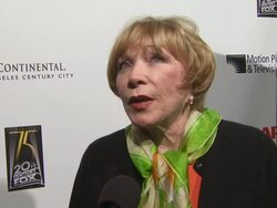 INTERVIEW: Shirley McLaine on being involved with tonight's benefit Stock Footage