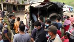 Aid Being Unloaded After Earthquake Hits Area News Clip