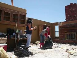 Series Of Tornadoes Rips Through Oklahoma City Area Stock Footage
