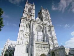 LA Westminster Abbey / London, England, United Kingdom Stock Footage