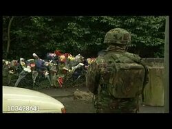 IRA Bessbrook Checkpoint Shooting Aftermath News Clip