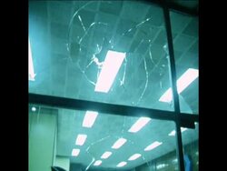 SYND 28-8-72 PERONISTS DEMONSTRATE WILD WRECKING CARS AND SHOPS News Clip