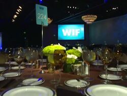 Atmosphere at the 2011 Women In Film Crystal + Lucy Awards Sponsored By Pandora And Max Mara at Beverly Hills CA. (Footage by WireImage Video/Getty Images Entertainment Video) Stock Footage