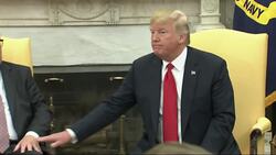 Trump, top EU official holds White House meetings News Clip