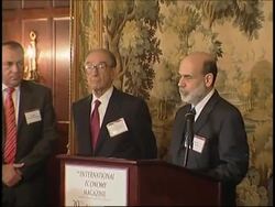 Fed Chairman Bernanke comment on Euro area economy News Clip