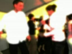 HD: Animated Clud Scene Dancing Stock Footage