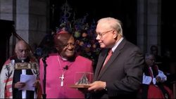 Archbishop receives Templeton prize for his work in advancing spirituality News Clip