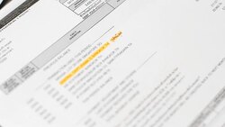 Stamping of 'Confidential' word. Stock Footage