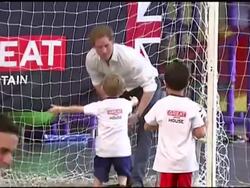 Prince Harry visits sport centres in Brazil News Clip