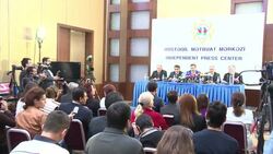 Aliyev supporters take to the streets as exit polls give him the win News Clip