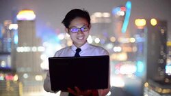 Online shopping with smart phone Stock Footage