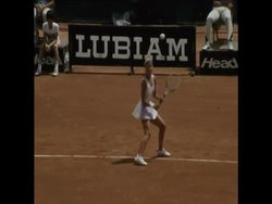 SYND 1 6 75 CHRIS EVERT WINS WOMEN'S SINGLES MASTERS TENNIS CHAMPIONSHIP IN ROME News Clip