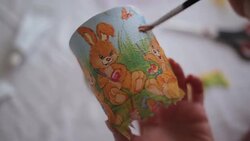 napkin technique Stock Footage