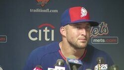 Same Number, New Sport: Tebow Begins Mets Career News Clip