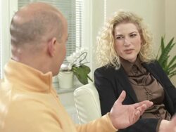 HD: Couple Arguing At Home Stock Footage