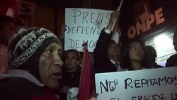 VOICED : Seguidores de Kuczynski y Fujimori defienden sus votos News Clip