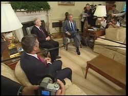 US President meets Kosovo leaders in Oval Office News Clip