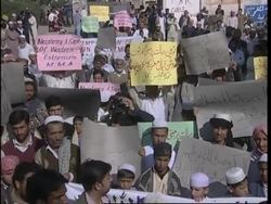 WRAP Pakistani, Indonesian demos, Karzai on Muhammad caricatures News Clip