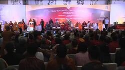Dalai Lama addresses Global Buddhist Congregation News Clip