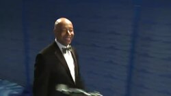 Russell Simmons at the HBO's Post Emmy Awards Reception - Arrivals Stock Footage