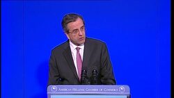 Samaras says this is last chance for Greece during speech at finance conference Instructional Video