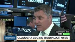 Cloudera CEO 'Feeling Great' About Trading Debut News Clip