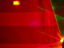 HD Disco Laser Close-up (loopable) Stock Footage
