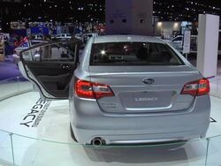 2015 Subaru Legacy montage Stock Footage