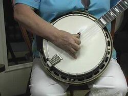 banjo mama Stock Footage