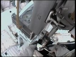 WRAP Spacewalk completed ADDS mission briefing News Clip