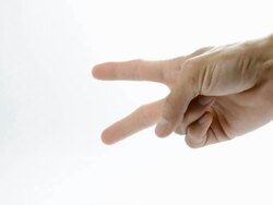 Rock Paper Scissors Stock Footage