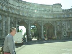The Mall, Olympic London General Views on July 21, 2012 in London, England (Footage by Getty Images) Stock Footage
