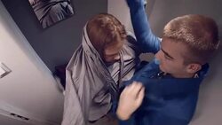 Image Sequence. OUTSIDER IN. Fashion Students, Rule Breakers, Dressing Up In Tight Space. Stock Footage