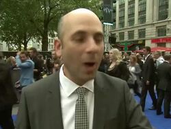 INTERVIEW: Michael Ellenberg on engaging Ridley Scott in the film and its connection to Alien Prometheus World Premiere at Empire Leicester Square on May 31, 2012 in London, England (Footage by WireImage Video/Getty Images) Stock Footage