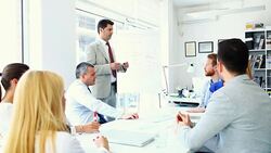 Business meeting. Stock Footage