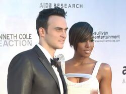 Cheyenne Jackson and Kelly Rowland at the amfAR Cinema Against AIDS - 2010 Toronto at Toronto ON. (Footage by WireImage Video/GettyImages) Stock Footage