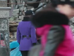 Pro-Ukrainian demonstrators in Maiden during Ukrainian crisis Stock Footage