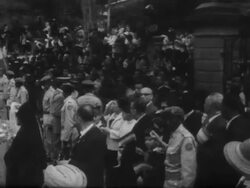 37th Anniversary of Emperor Haile Selassie Coronation Stock Footage